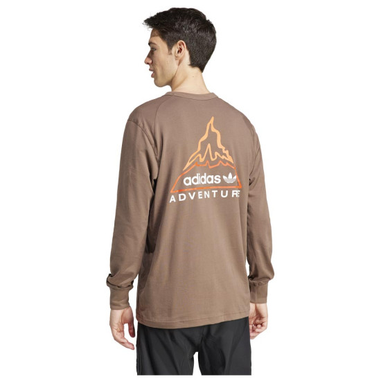 Adidas Ανδρική μακρυμάνικη μπλούζα Adventure Graphic LS